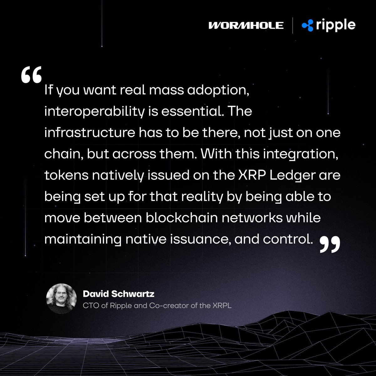 ChadSteingraber's tweet image. Hidden in plain sight 😉

Wormhole + XRP