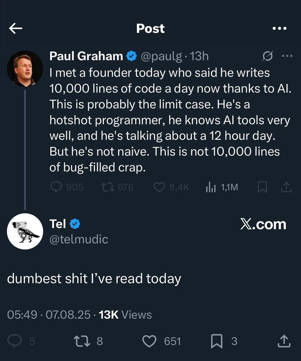 TheSoftwareGirl's tweet image. #CodeHumor #ProgrammerLife #DevLife #CodingProblems #StackOverflowLife #CodeJokes #Debugging #ProgrammerHumor #SoftwareLife #TechHumor #CodingMemes #DeveloperHumor #ProgrammerStruggles #CodeLife #FunnyCode #TechLife #CodingLaughs #ComputerScienceHumor #ProgrammingMemes