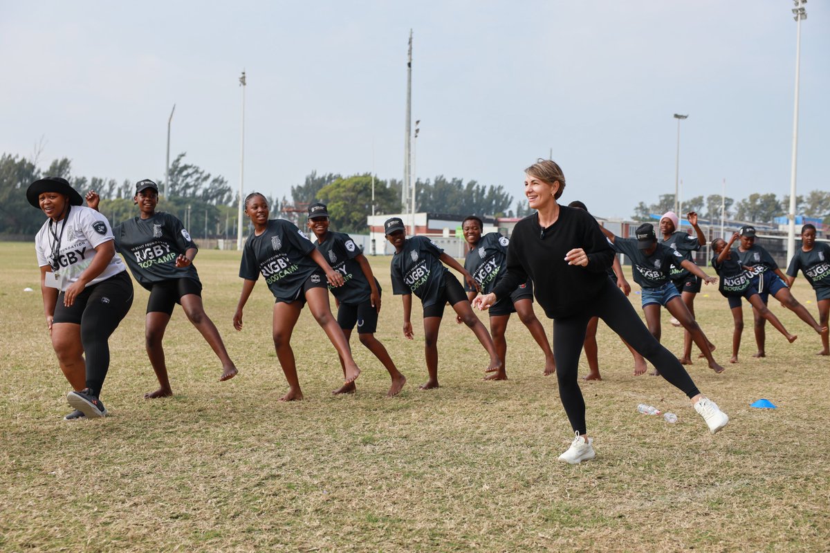 We invited Tash Barnard to lead wellness sessions on injury prevention, flexibility &amp; recovery through Pilates, helping our athletes build strength and focus as they embrace #TheCourageWithin. 

#RugbyBootcamp2025 
#InspireUniteBuild 
#TheBeastFoundation