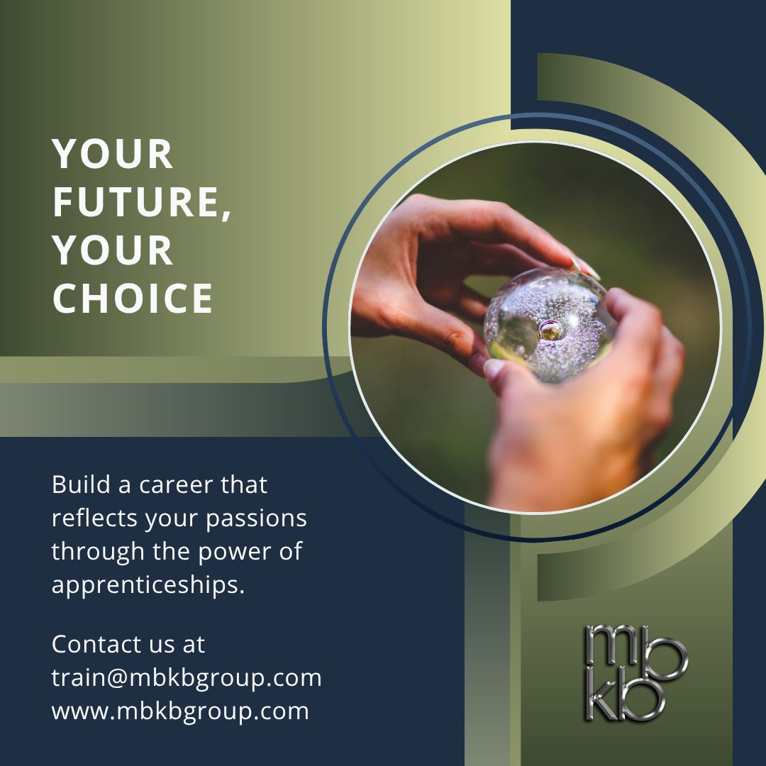 mbkbtraining's tweet image. 🎯 Your future, your way 🌱

With MBKB, you can tailor your apprenticeship to your passions and goals. Whether it’s HR, Payroll, Leadership or Quality, you decide. Let’s build a future that fits you.

📧 train@mbkbgroup.com
🌐 mbkbgroup.com

#MBKB #MBKBTraining