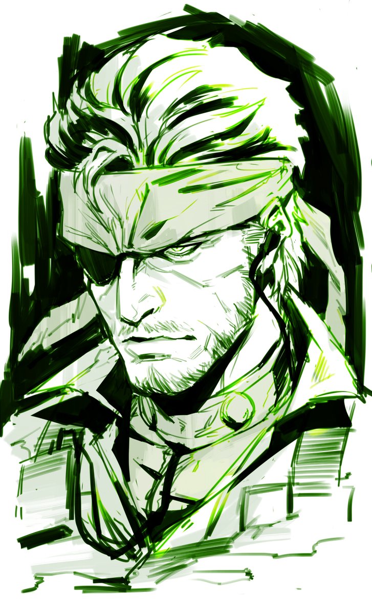 MGSΔ発売記念に過去絵だけど投げておく(遅
#MGSDelta