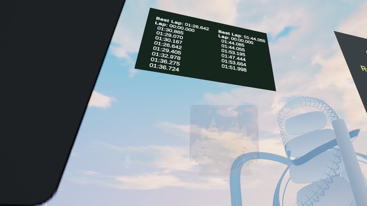新コース開設記念に
こちらもまたなかなかに歯ごたえのある……！
 #AGRaceVRC