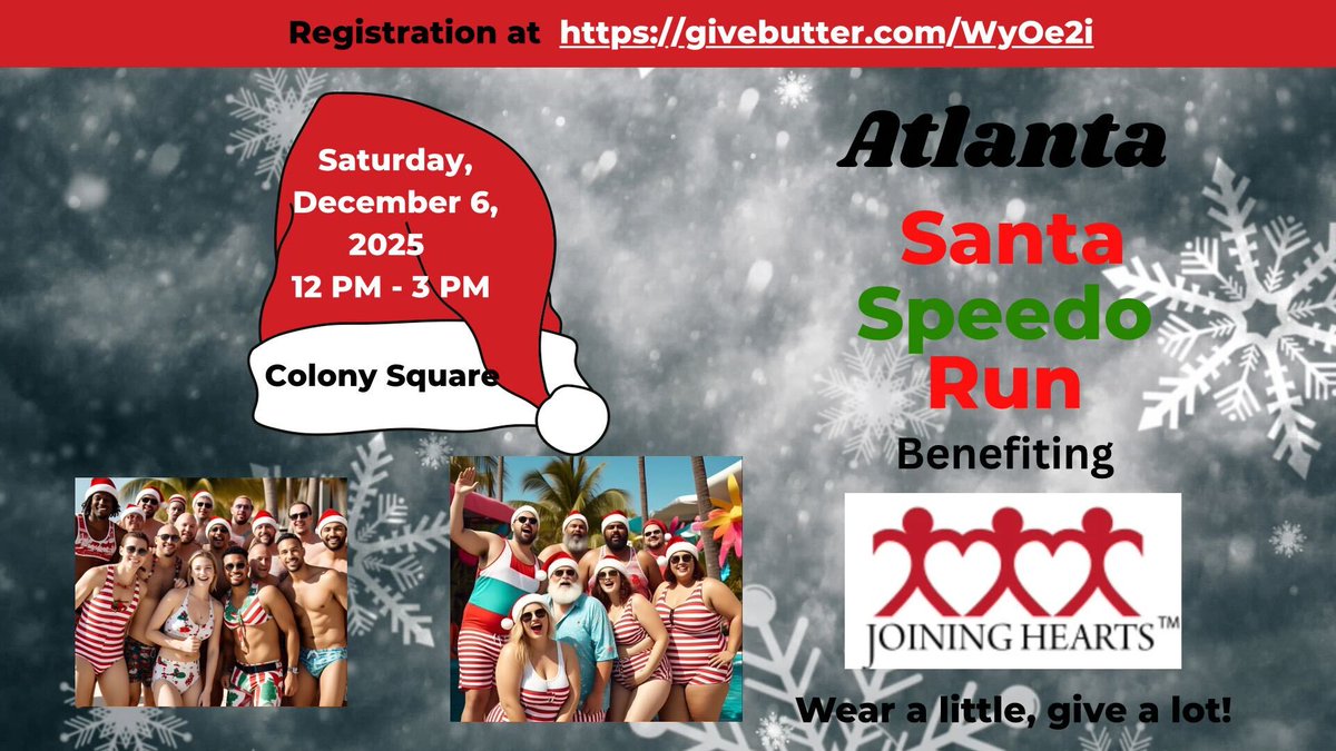 Atl Santa Speedo Run tweet media