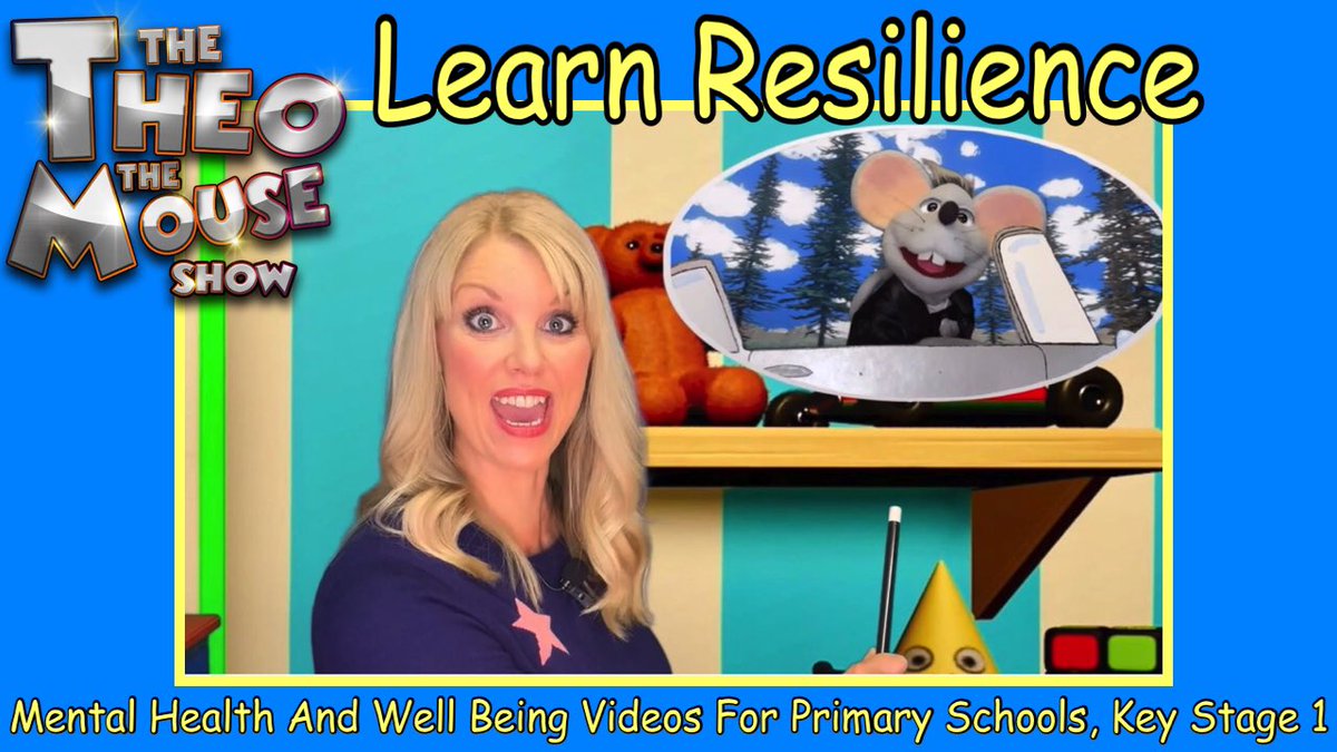 TheoMouse's tweet image. Here are the titles of the two new episodes in my series of #MentalHealth #videos for #KeyStage1 primary school #children