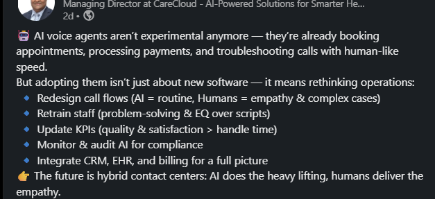 nicholasp66's tweet photo. $CCLD CareCloud's competitive moat is skilled technical talent, deep knowledge of customer workflows combined with captive off-shore workforce. CareClould is building the future of healthcare IT https://t.co/ehEjOkjjDq