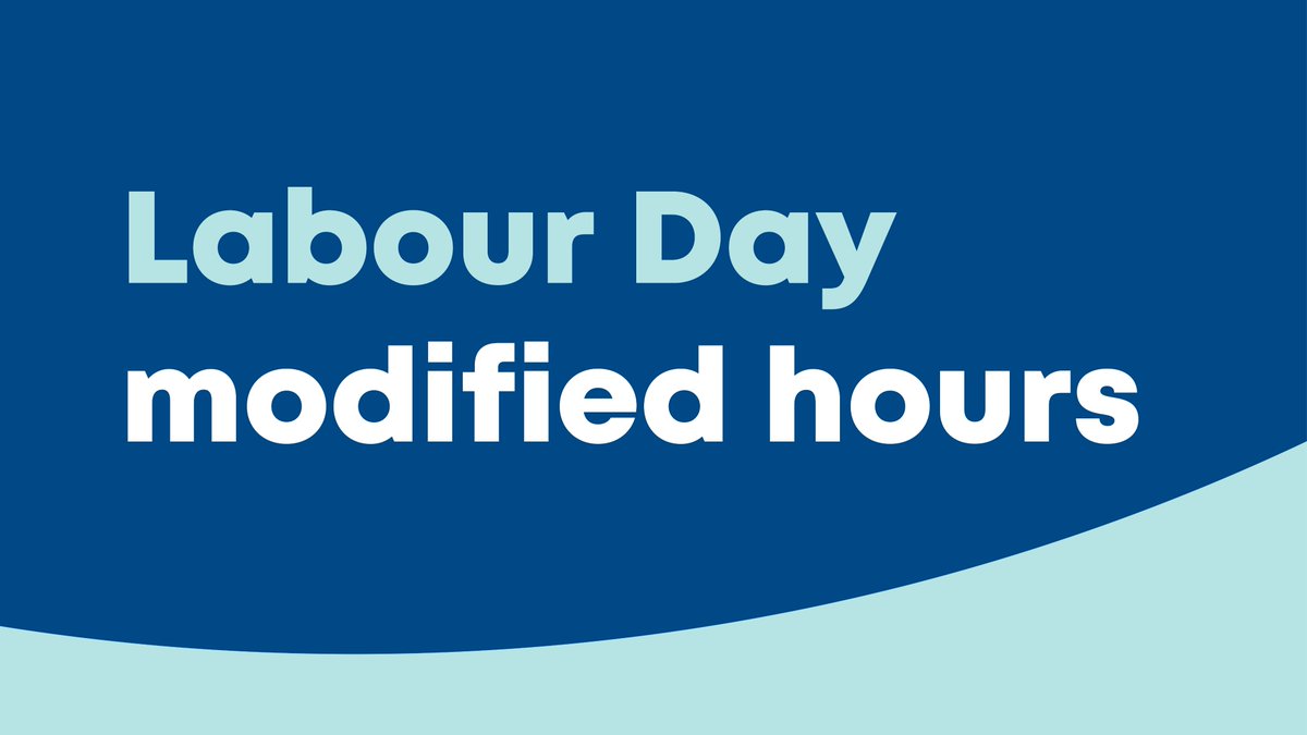 Labour Day Weekend hours

Closed Aug. 30 - Sept. 1:
Town offices
Tony Rose

Alder Rec Centre:
Aug. 30 - 7 a.m. to 9 p.m.
Aug. 31 - 7 a.m. to 3 p.m.
Closed Sept. 1

Libraries:
Open Aug. 30
Closed Aug. 31/Sept.1

Orangeville Transit:
Aug. 30 - Operating
Aug. 31/Sept. 1 - No service