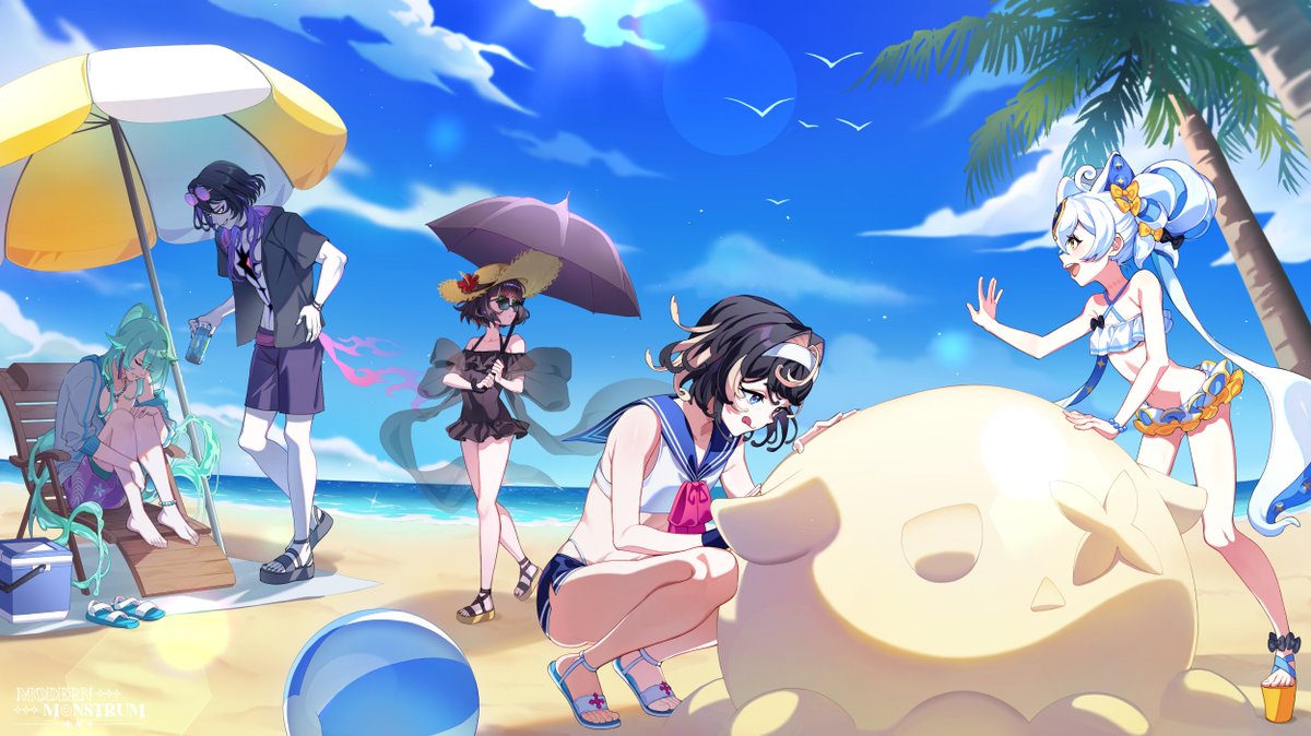 OC - summer art 🏖️