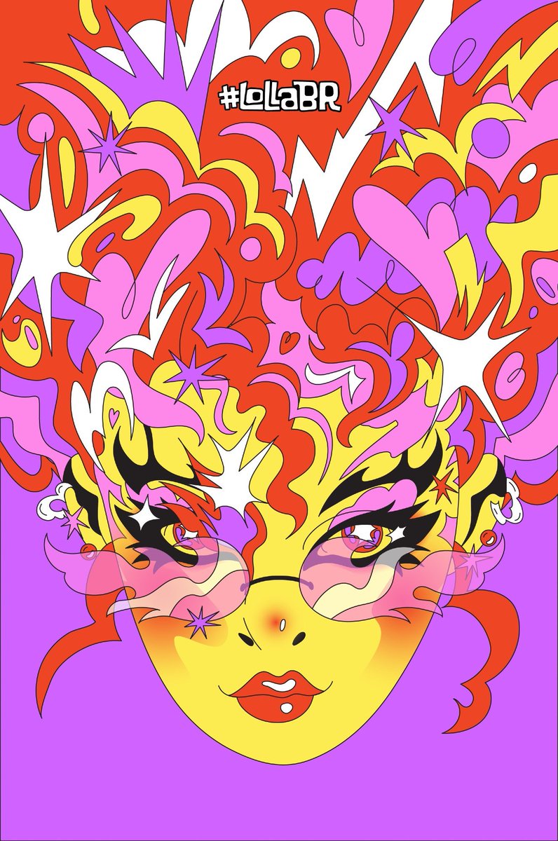 Segura que a patroa tá no <a href="/LollapaloozaBr/">Lollapalooza Brasil</a>  💅  

Agora imagina a minha cara quando me falaram para criar o cartaz da headliner Chappell Roan no Lolla 2026. Alegria imensa de ilustrar o universo gráfico da maioral 👢🔥