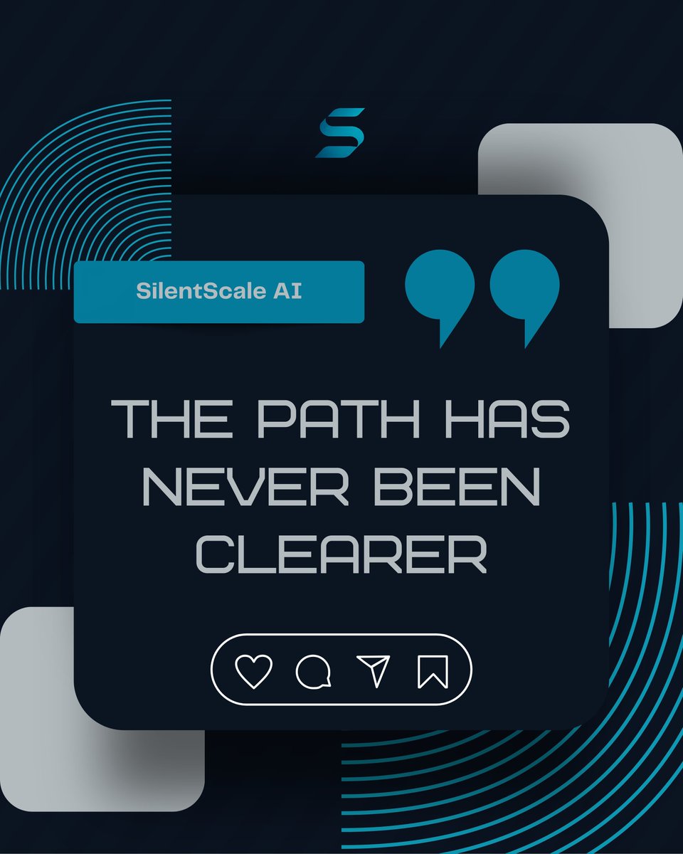 SilentScaleAI_'s tweet image. The path has never been clearer.
Clarity before scale.

#SilentScaleAI #FounderClarity