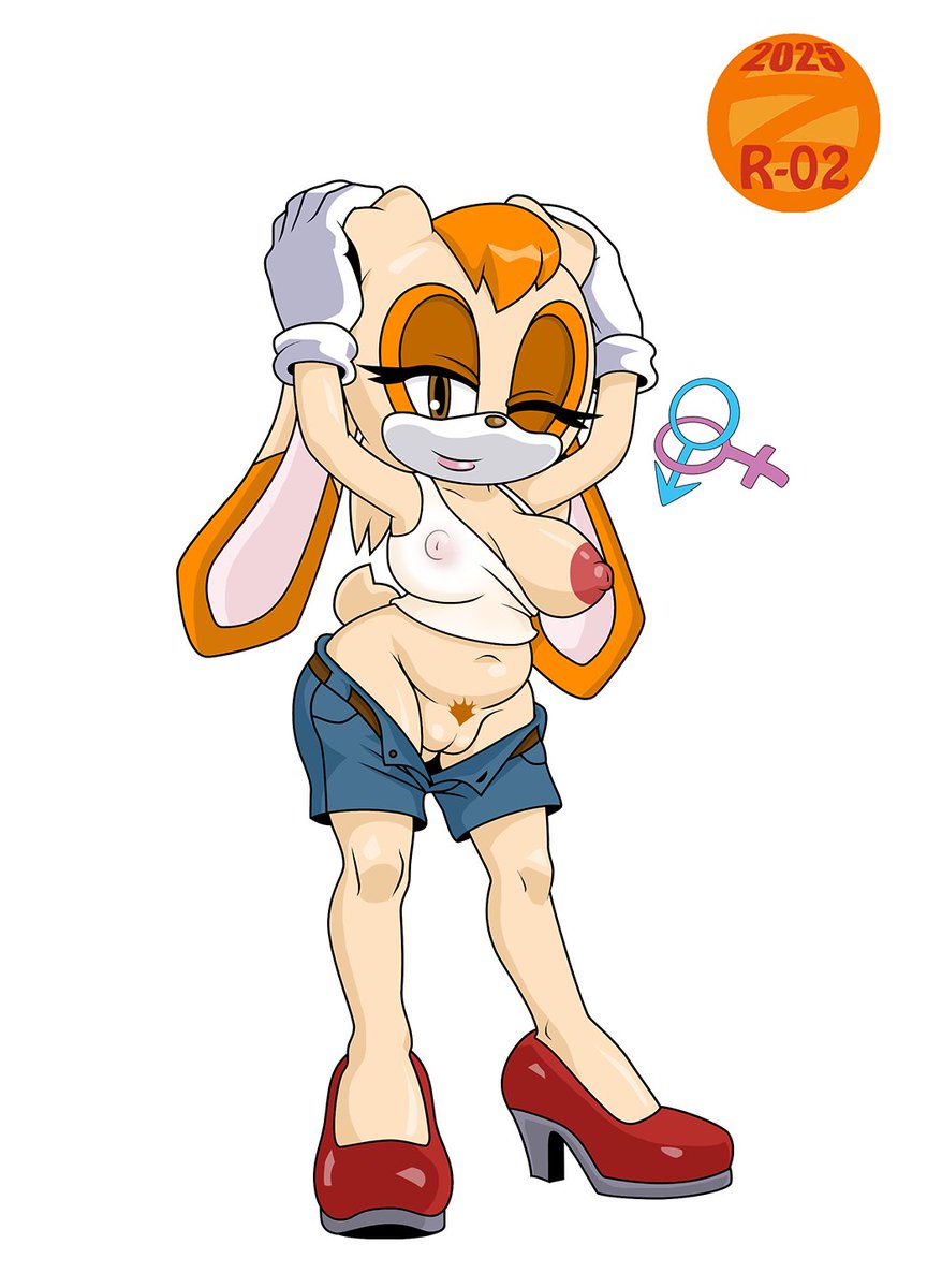 WARNING! Milf ovulating approach! All hands to their battle stations! 
Lot'sa friendos was asking me to make another momma Vanilla with a juicy chubby underbelly, so here we go.