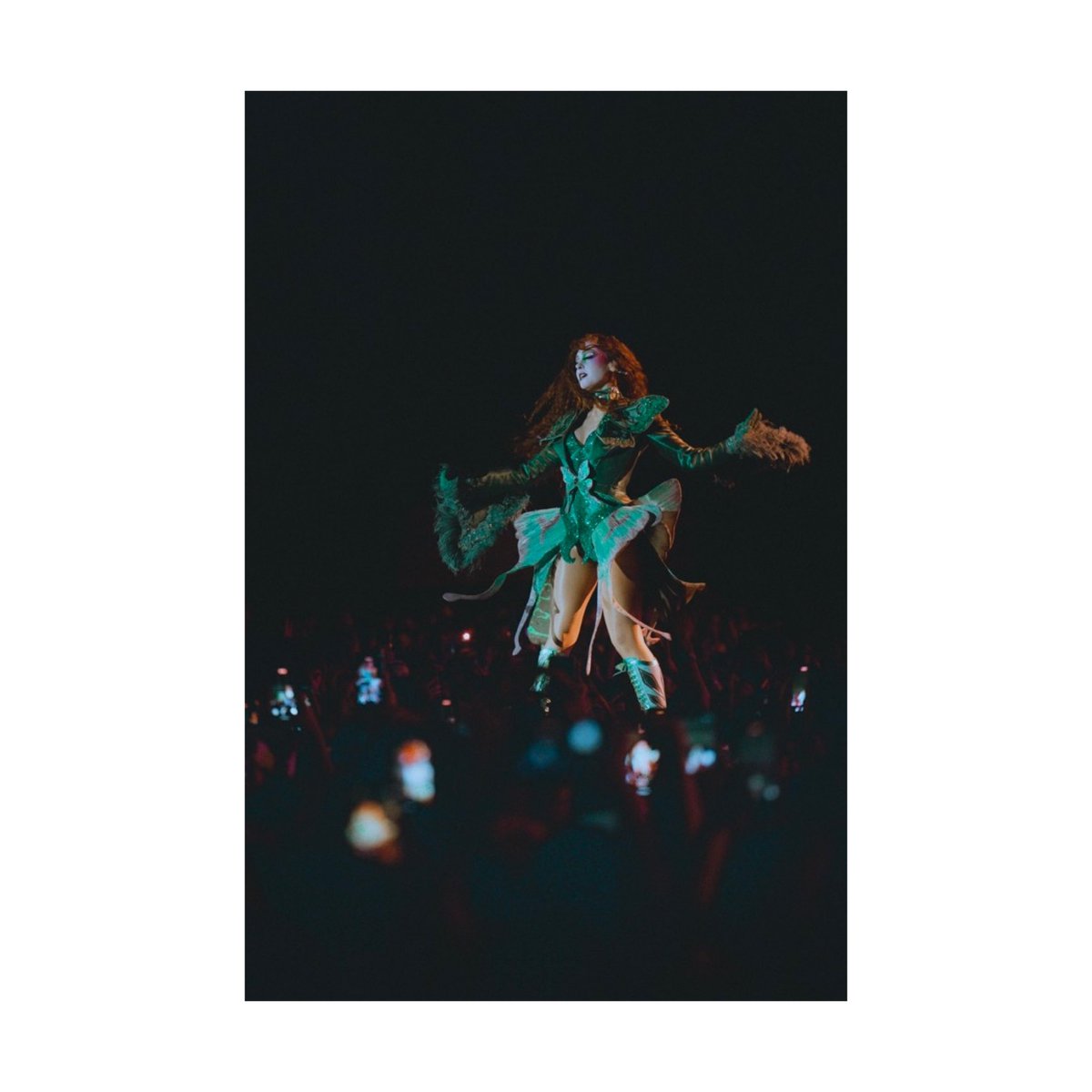 I pictured -CHAPPELL ROAN <a href="/rockenseine/">Rock en Seine</a> ❤️