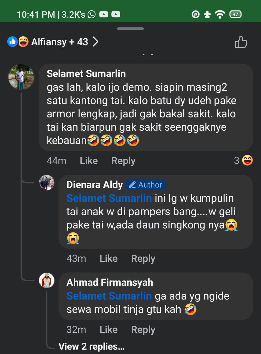<a href="/SemutRangrangGO/">Kang_bajigur 🔻</a> <a href="/BudiBukanIntel/">Budi Berdikari 🐿🦉🎨🔮🧟‍♀️☔🦚🍂🔨📜</a> Iseng ngecek kondisi si komunitas ojol malah ada anomali😭, lanjutkan bang semoga headshot lemparannya.