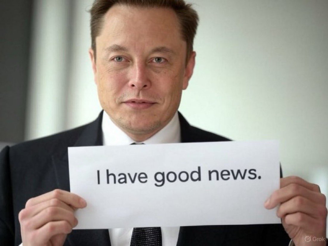 elonmusknews30's tweet image. Hello 𝕏 

I&apos;ve Good News🥳 to announce! Comment 👍 or HI, if you want me to announce it now.