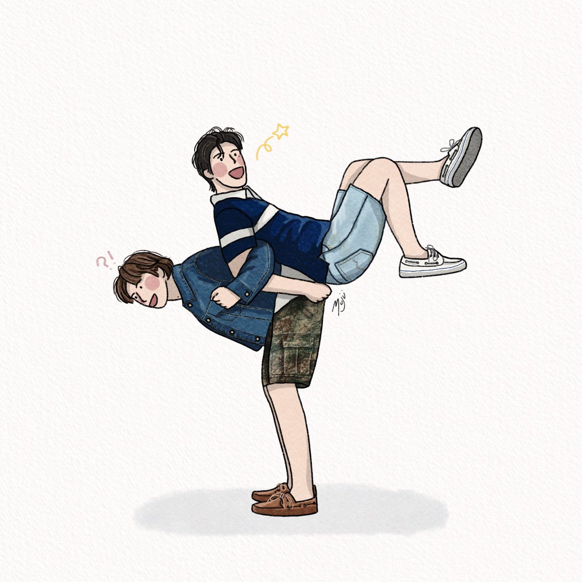 อะจึ๊ย  ༘ *⭐️

♡ #สกายนานิ #skynani ♡
#skywongravee #hirunkit_
ᝰ.ᐟ #artworkskynani ◡̈