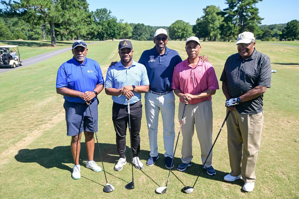CityofAtlanta's tweet image. Atlanta, yesterday Mayor Andre Dickens hosted the 2025 Mayor’s Golf Cup ⛳️! Together, we raised over $175K for the Mayor’s Youth Scholarship Program—helping even more young Atlantans pursue higher education. Learn more at ATL.Direct. #TheMayorsGolfCup #MYSP
