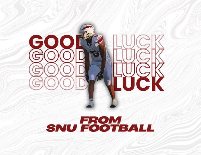 Thanks <a href="/Coach_Indy/">Indy Siehndel</a> and <a href="/SNUFootball/">SNU Football</a> for wishing us luck.