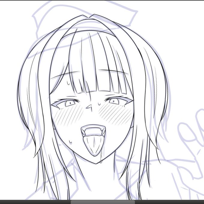 発情ドッグを描くなどしている 