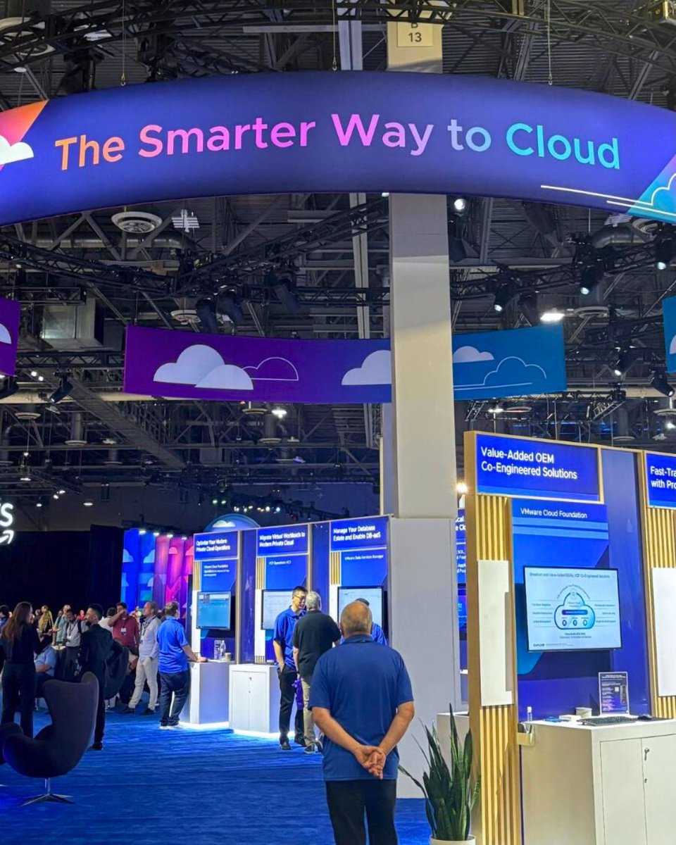 MAINT en VMware Explore 2025: La IA revoluciona la nube privada
 
Nos conectamos desde Las Vegas con las últimas tendencias en nube privada e inteligencia artificial, participando en sesiones clave y demostraciones tecnológicas.

Gracias por la invitación <a href="/VMware/">VMware</a> <a href="/VMwareExplore/">VMware Explore</a>