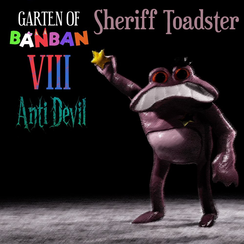 Paul Hikari (@hikarigo) on Twitter photo Y'all are in for a real bad day.
Thanks again to <a href="/Euphoric_Bros/">Euphoric Brothers</a> for letting me reprise my role as Sheriff Toadster in Garten of BanBan 8: Anti-Devil. Now available on Steam. Y'all are in for a real bad day.
Thanks again to <a href="/Euphoric_Bros/">Euphoric Brothers</a> for letting me reprise my role as Sheriff Toadster in Garten of BanBan 8: Anti-Devil. Now available on Steam.
