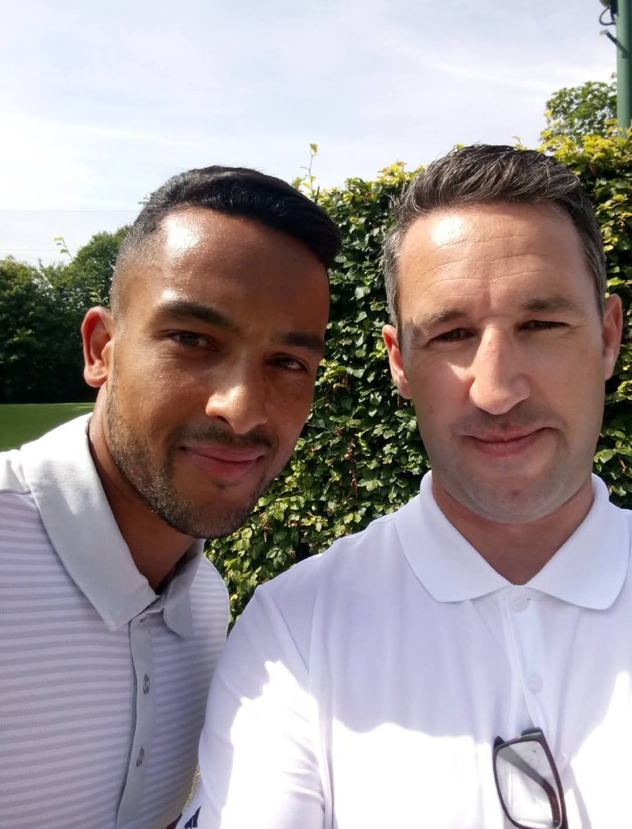 8 years ago today with <a href="/theowalcott/">Theo Walcott</a> when I worked at Wentworth GC.... #AFC #Arsenal #upthegooners