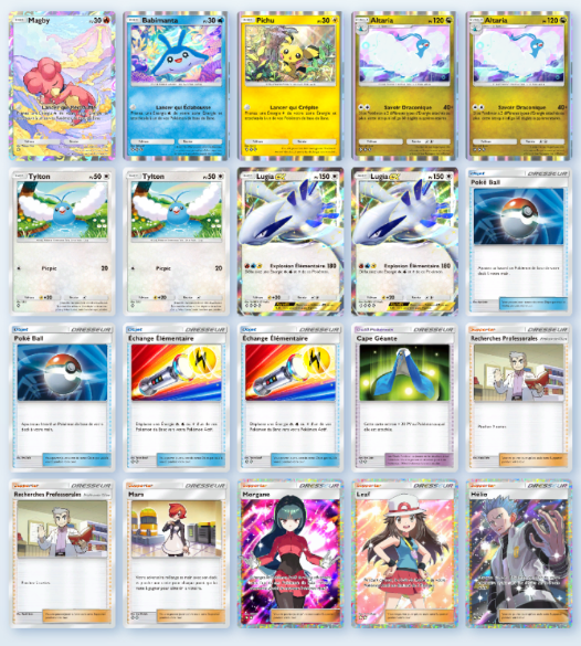 Went 20-5 with this list for now ! I'm sure there is something to do with it !

 Baby Lugia Altaria 

Can play Ilima too !