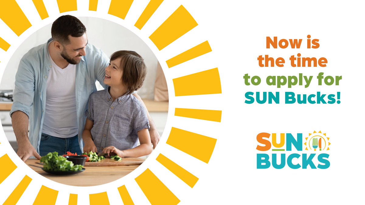 MDHumanServices's tweet image. There’s still a little time! If you haven't gotten SUN Bucks this summer and would like to, make sure to apply by August 31st! Learn more and apply for Maryland SUN Bucks at dhs.maryland.gov/sunbucks/.
@MdPublicSchools #SUNBucks #Maryland