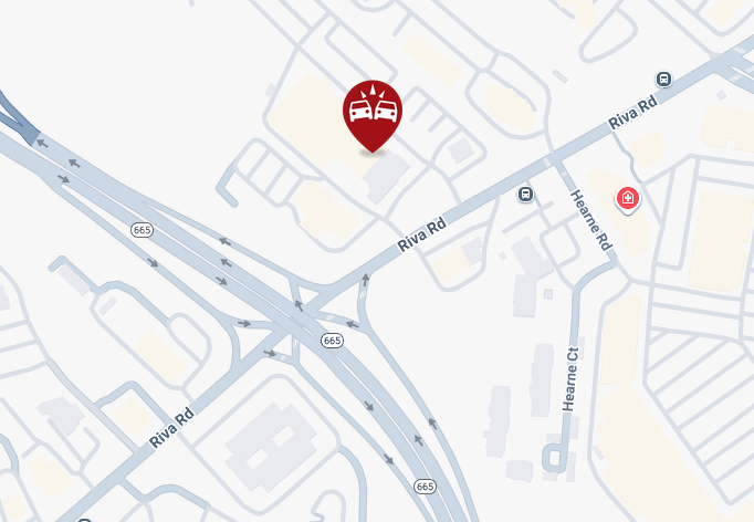 08/28/25 12:22

VEHICLE COLLISION, Vehicle damage only, No injuries

Partial traffic obstruction

Area of Riva Rd / In front of Koons Ford before the exit ramp to 665.