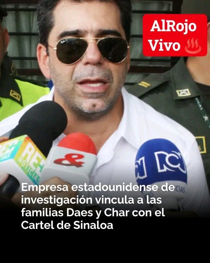 Ésa información la sabíamos hacé rato en Colombia, pero a esos intocables los protege la justicia colombiana.