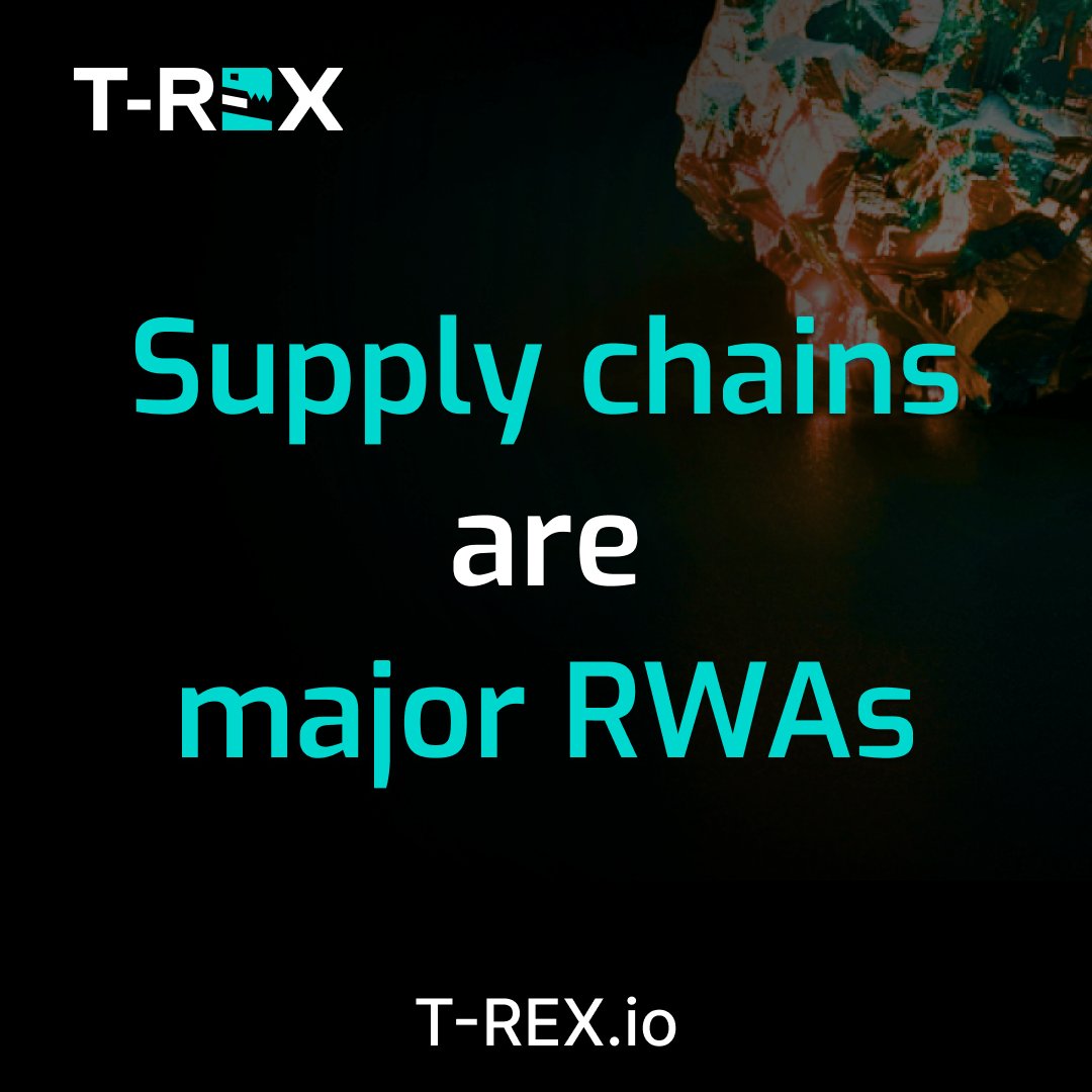 TREX_io's tweet photo. Small and medium-sized businesses (SMEs) are the new frontier for RWAs. 

Tokenizing invoices and inventory is unlocking trillions in liquidity, revolutionizing supply chain finance. 

#RWAs #Web3 #TREX #DeFi https://t.co/9eqeTkrHmi