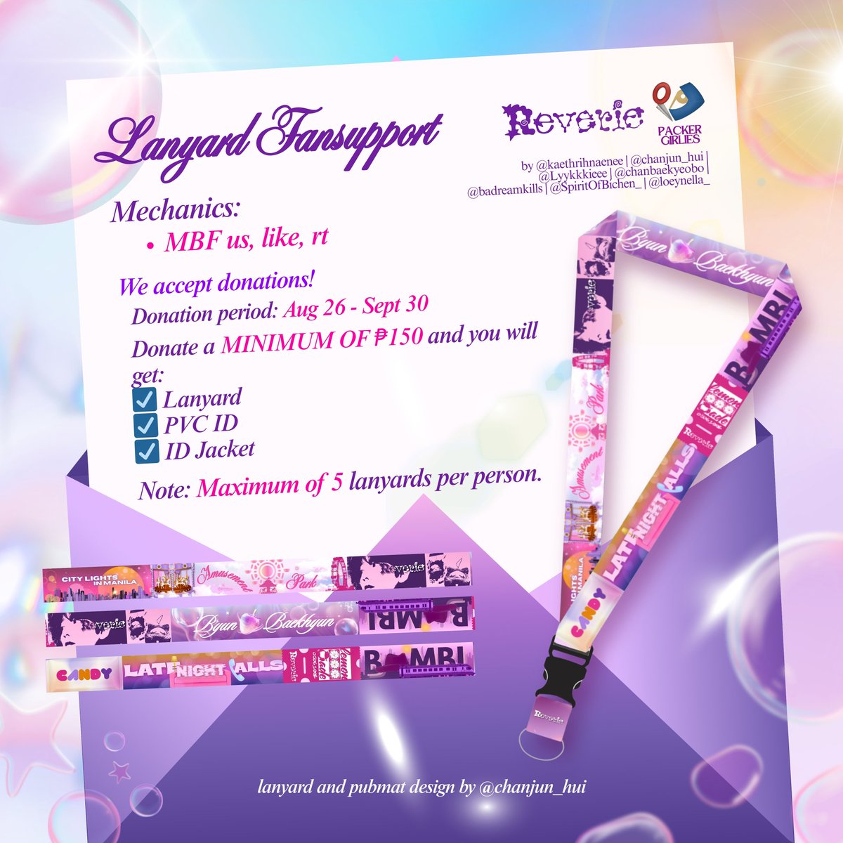 Packer Girlies | REVERIE lanyard fansupport 🔜 (@packergirlies) on Twitter photo <𝑅𝑒𝓋𝑒𝓇𝒾𝑒> 𝒾𝓃 𝑀𝒜𝒩𝐼𝐿𝒜
𝙇𝘼𝙉𝙔𝘼𝙍𝘿 𝙁𝘼𝙉 𝙎𝙐𝙋𝙋𝙊𝙍𝙏 by <a href="/PackerGirlies/">Packer Girlies | REVERIE lanyard fansupport 🔜</a>
mechanics:
~mbf us, like and rt
~Help us produce more qty ✨
~Donation period: Aug 28-Sep 30
Donation Link: forms.gle/iytinmdRDCnA5k…
#BAEKHYUN #백현 #Reverie #ReverieTour #ReverieMANILA <𝑅𝑒𝓋𝑒𝓇𝒾𝑒> 𝒾𝓃 𝑀𝒜𝒩𝐼𝐿𝒜
𝙇𝘼𝙉𝙔𝘼𝙍𝘿 𝙁𝘼𝙉 𝙎𝙐𝙋𝙋𝙊𝙍𝙏 by <a href="/PackerGirlies/">Packer Girlies | REVERIE lanyard fansupport 🔜</a>
mechanics:
~mbf us, like and rt
~Help us produce more qty ✨
~Donation period: Aug 28-Sep 30
Donation Link: forms.gle/iytinmdRDCnA5k…
#BAEKHYUN #백현 #Reverie #ReverieTour #ReverieMANILA
