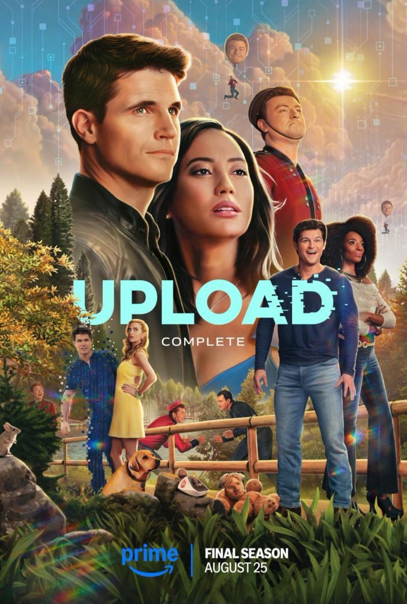 AlfonsGorina's tweet image. Que lluny queda aquella brillant 1a temporada d'#Upload, que ens va alegrar la vida en el confinament més estricte. Almenys han tingut la humilitat de fer la 4a (i última) de només 4 capítols, per tancar ràpid, després de dues temporades fluixíssimes. 
Bon comiat a Prime Video.