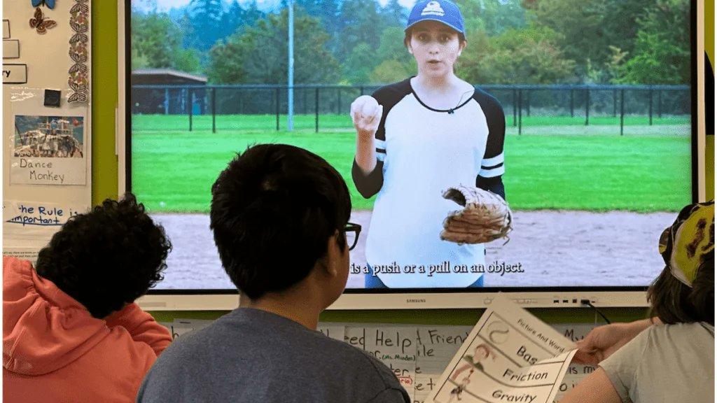 AllMeansAlltj's tweet image. Using baseball to teach force &amp;amp; motion ⚾️ = instant engagement.  Learn more: bit.ly/4f9Bg2U

#Readtopia #Literacy #AllLearners