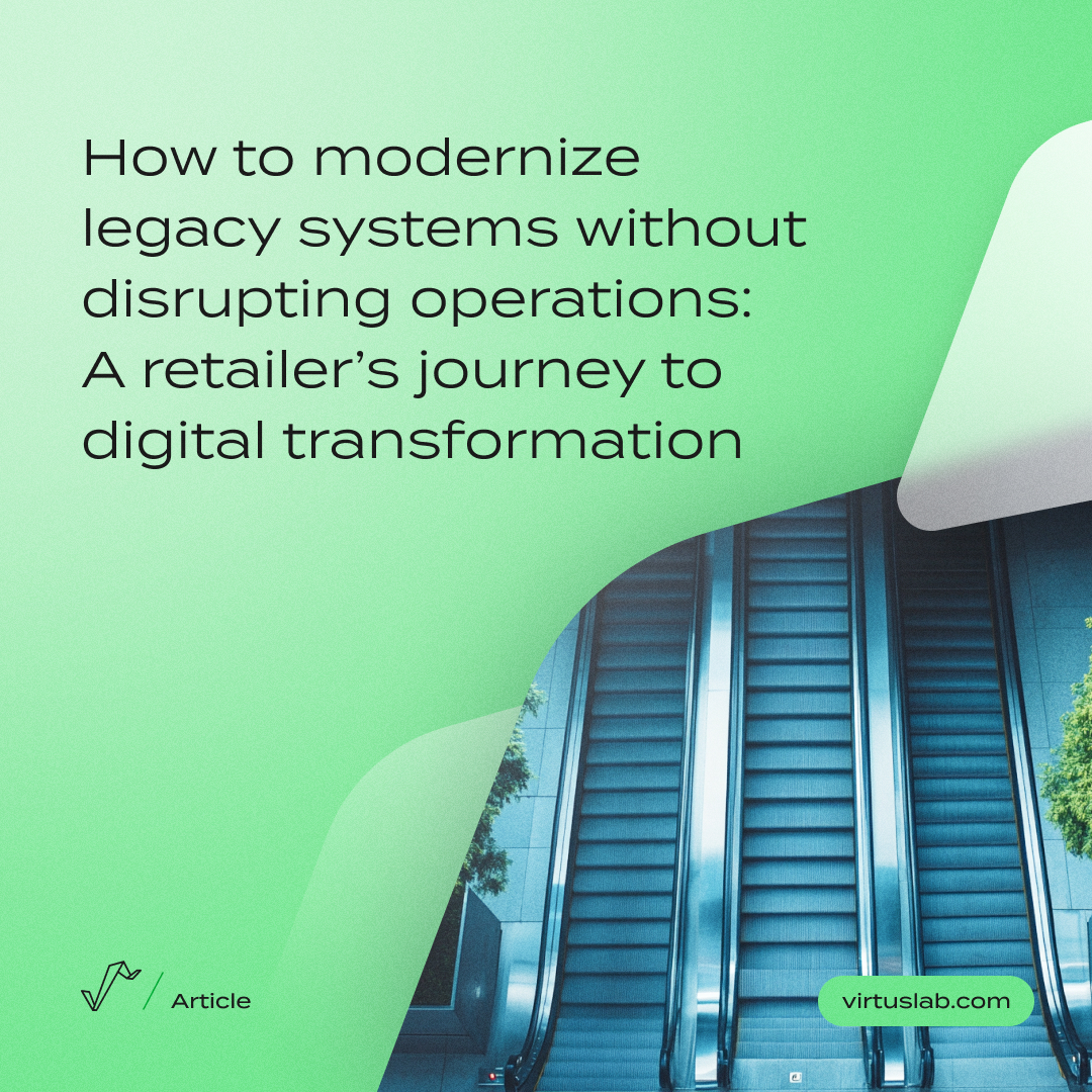 VirtusLab's tweet image. Modernizing legacy systems doesn&apos;t have to mean disrupting your operations.

@ArturSkowronski shows how a strategic dual-system approach enabled seamless transition to cloud-native architecture.

👇Full article below

#LegacyModernization #CloudTransformation #VirtusLab