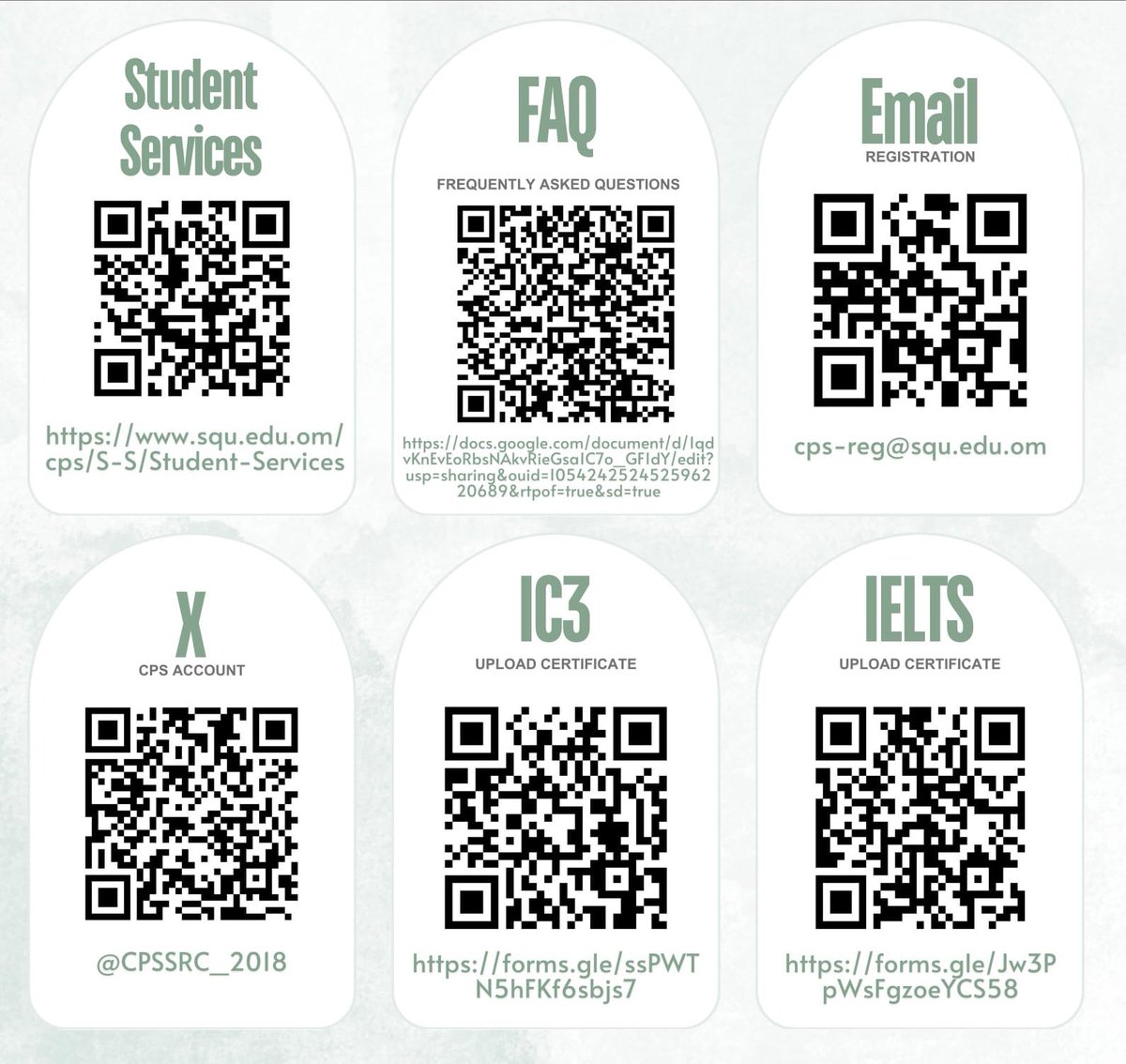 مركز الدراسات التحضيريـة..SQU tweet media