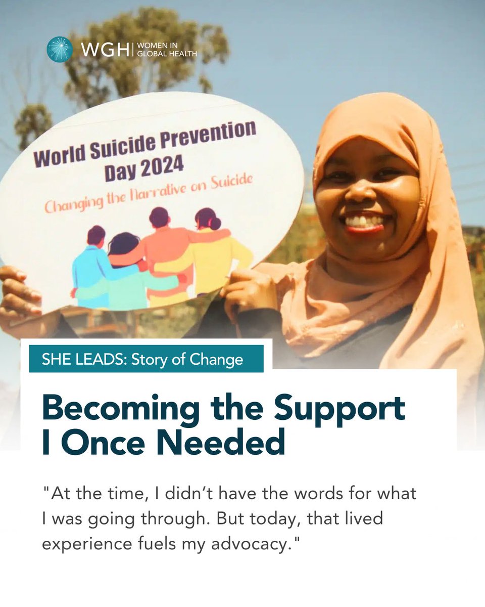 As a teen, Naila Chebet Koech went from top student to struggling with mental health. Now, she leads camps in Nairobi to support others.

<a href="/WghKenya/">WGH Kenya 🇰🇪</a> 

Her story  👉 bit.ly/3JHihBH

#MentalHealth #SheLeads #YouthAdvocacy #PublicHealth #MentalHealth #UHC