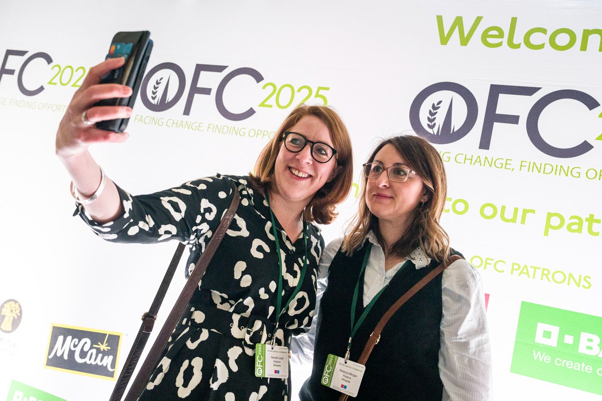 #ThrowbackThursday to the start of the year 🤩

🫵🏼You are invited to join #OFC26 on 7-9 January as we celebrate the event's' 9️⃣0️⃣ years of existence🌾

Don't miss out, book here👇🏼
🔗 ofc.org.uk/booking

See you at #OFC26 👋🏼