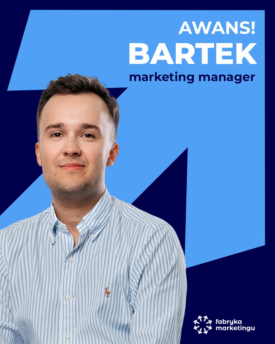 Bartek Ciemięga wskakuje na stanowisko Marketing Managera! 🔥

Bartek jest z nami od prawie dwóch lat – to on odpowiada m.in. za refresh naszej komunikacji, nową stronę internetową, 3 edycje MEETUP404 i… ponad 400 wydań codziennej Prasówki, z którą wielu z Was