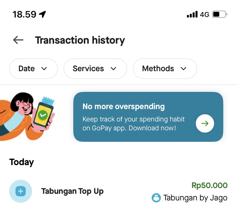 synaprian's tweet photo. HALLOOOO @gopayindonesia @gojekindonesia ini uang saya kemana ya?! Udah isi buat pesen makan, ktnya masuk tp pas mau order ga nambah saldonya, trs uangnya kemanaaa?!!! https://t.co/bocmBgcSrb