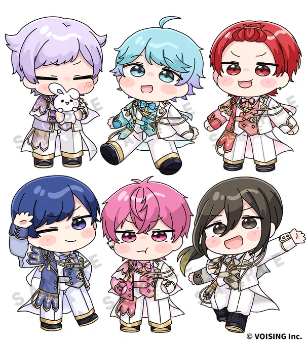 【お知らせ】 VOISING × もちみこ コラボグッズのイラストを担当させていただきました! よろしくお願いします! #いれいす #すたぽら #クロノヴァ