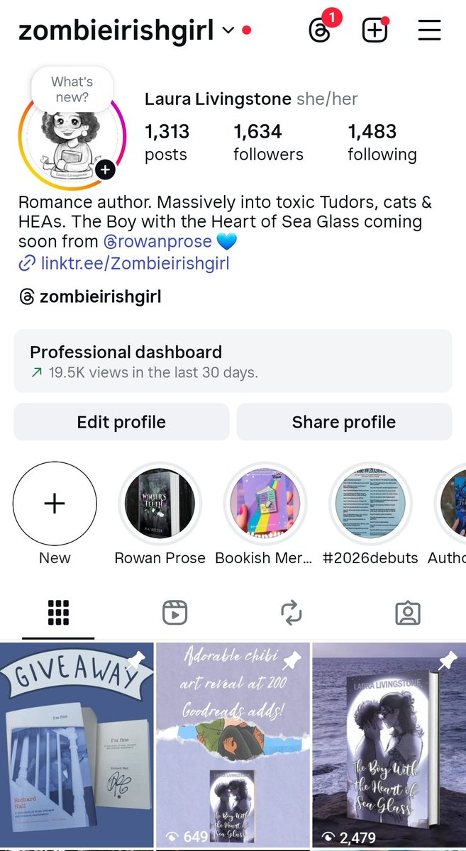 Laura is going to be published soon! tweet media