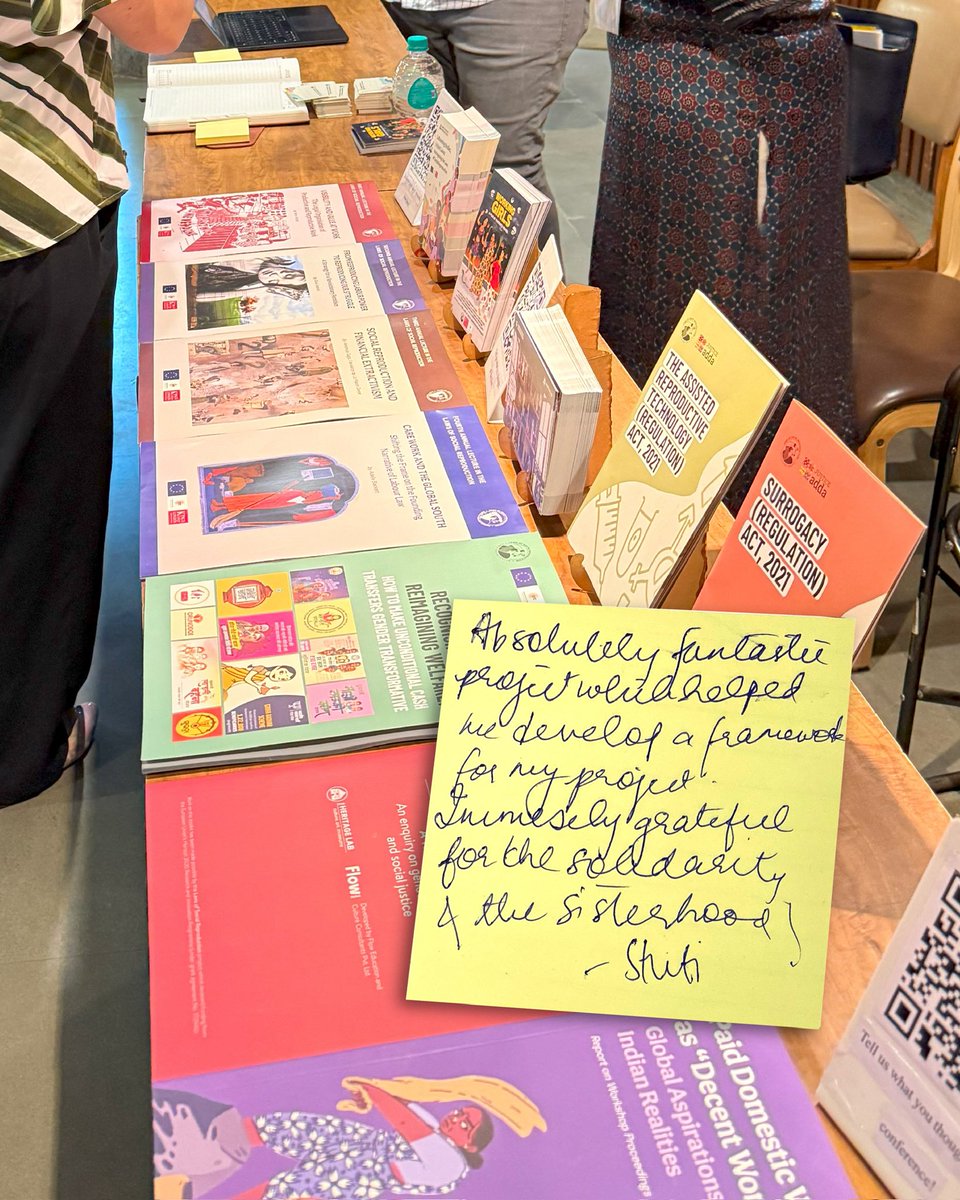 Laws of Social Reproduction ⚖️♀️ (@lawsofsocialrep) on Twitter photo A key highlight was the launch of our Cash Transfers Memo 📝 an important step in advancing dialogue around making schemes more gender transformative. It was wonderful to see how much interest and engagement the Memo and other reports/collaborative work sparked in the room. A key highlight was the launch of our Cash Transfers Memo 📝 an important step in advancing dialogue around making schemes more gender transformative. It was wonderful to see how much interest and engagement the Memo and other reports/collaborative work sparked in the room.
