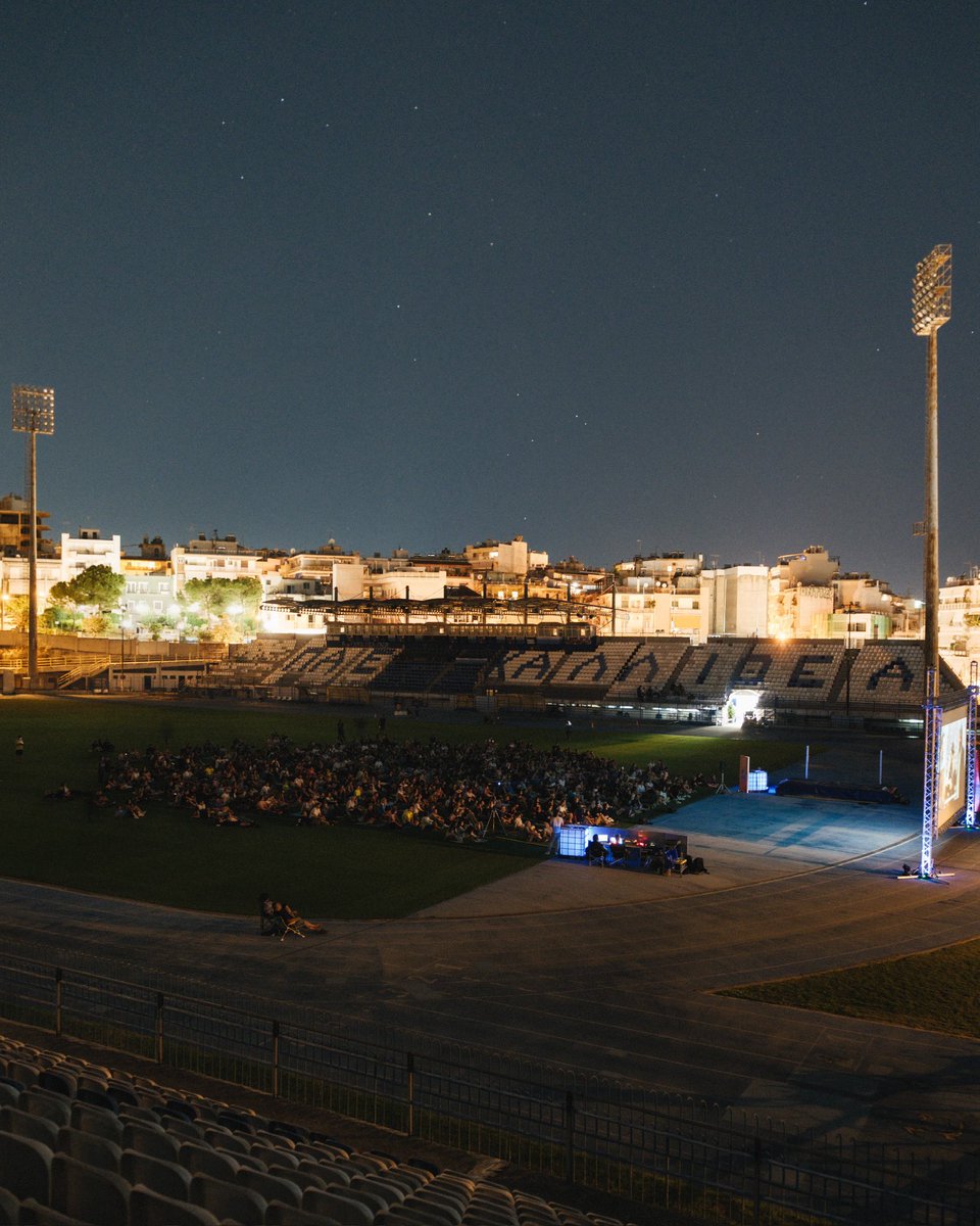 Nearly 1,000 people on the pitch at El Paso for our 60th anniversary screening of “For a Few Dollars More” in partnership with the 15th Athens Open Air Film Festival powered by ΔΕΗ.

Σχεδόν 1.000 άτομα στο γήπεδο του Έλ Πάσο για την επετειακή προβολή 60 ετών από την πρώτη