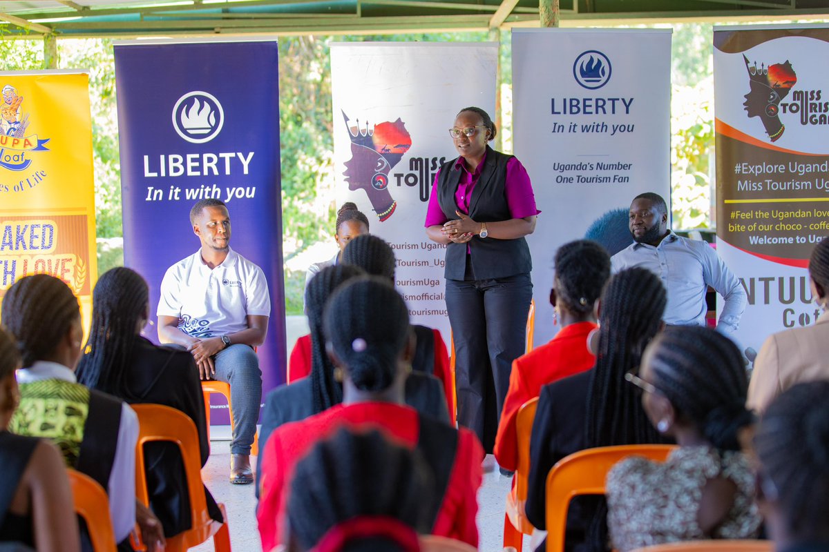 misstourismUga's tweet image. Empowering women, empowering futures! 

@liberty_uganda session with Miss Tourism Uganda finalists was a great opportunity to learn about financial literacy and planning. 
@MTWAUganda @MariaMutagamba @UNCC_UG @TourismBoardUg 

#IAMMYCULTURE
 #WomenEmpowerment #InsuranceLiteracy