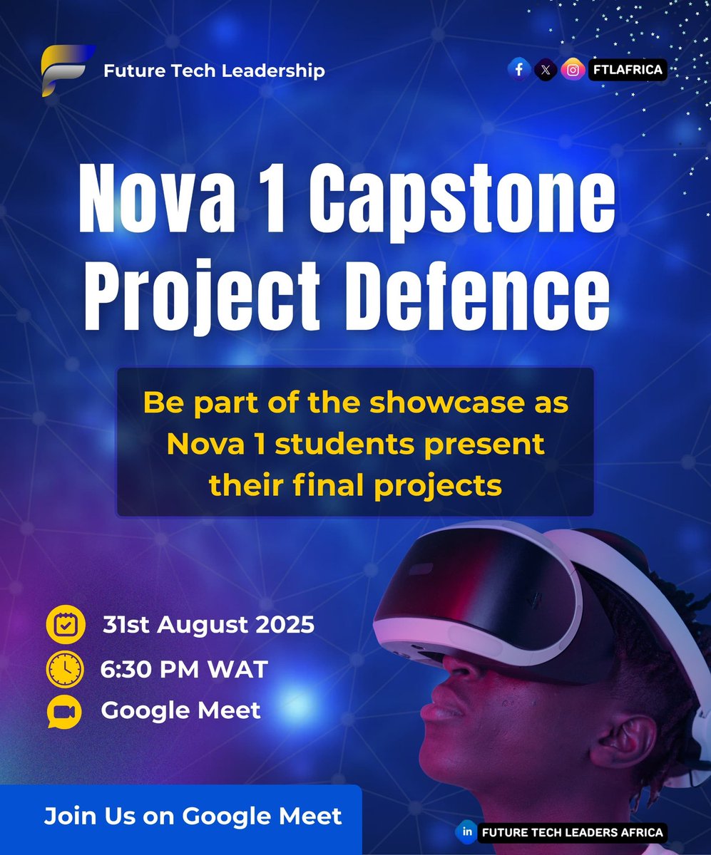 Future Tech leaders Africa tweet media