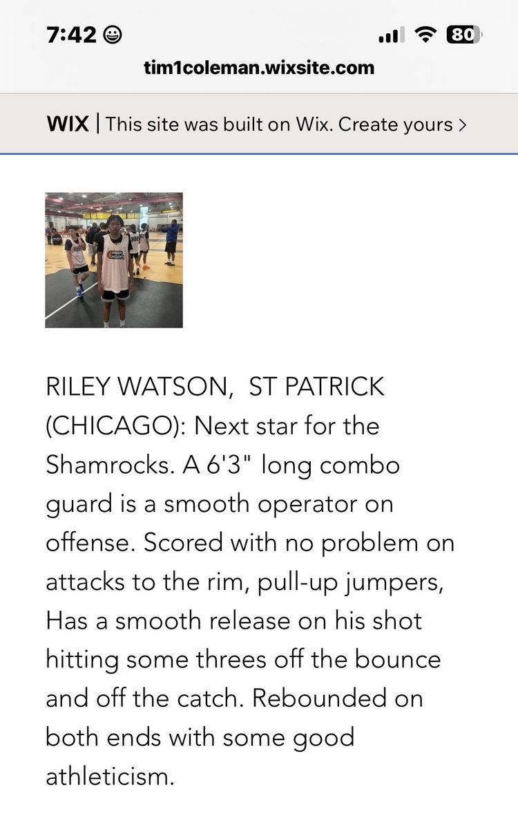 St. Patrick’s freshman Riley Walson continues to be recognized as a top prospect. ⁦<a href="/joehoopsreport/">Joe Henricksen</a>⁩ ⁦⁦<a href="/michaelsobrien/">Michael O'Brien</a>⁩ ⁦<a href="/PrepHoopsIL/">Prep Hoops Illinois</a>⁩ ⁦<a href="/chilandprephoop/">Chicagoland PrepHoop</a>⁩ ⁦<a href="/NestoHoops/">Aaron Britton</a>⁩ ⁦<a href="/tdc200/">Big Tim</a>⁩