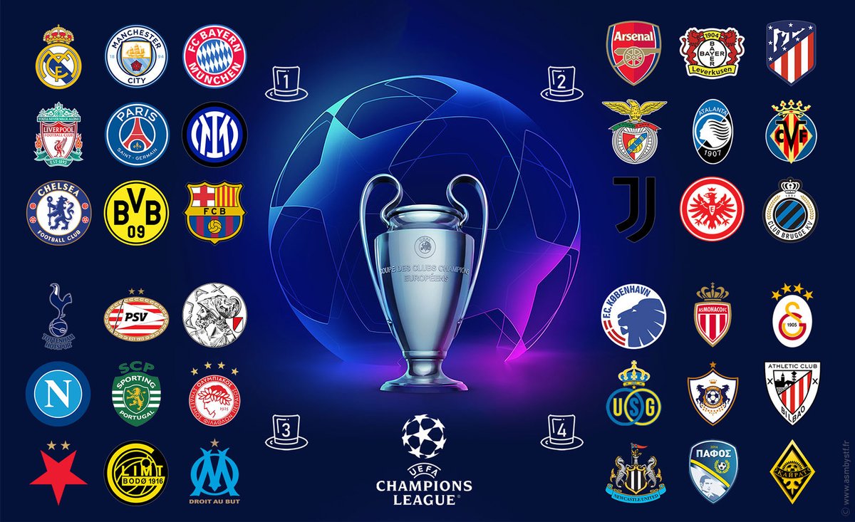 Ligue des Champions : Adversaires de la poule connus à 18h 
asmbystf.fr/news/2025/08/8…