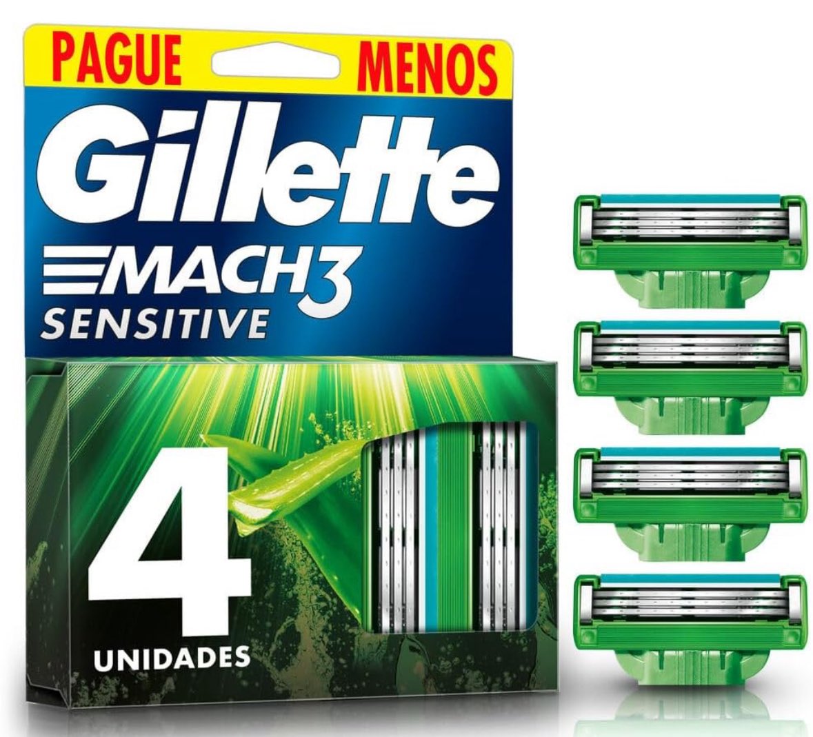 ⚡️amazon

Gillette Carga Para Aparelho de Barbear Mach3 Sensitive 4 Unidades

🟢 R$32,39
➡️ amzn.to/4mC6naR

*compre na recorrência, cancele quando quiser.
