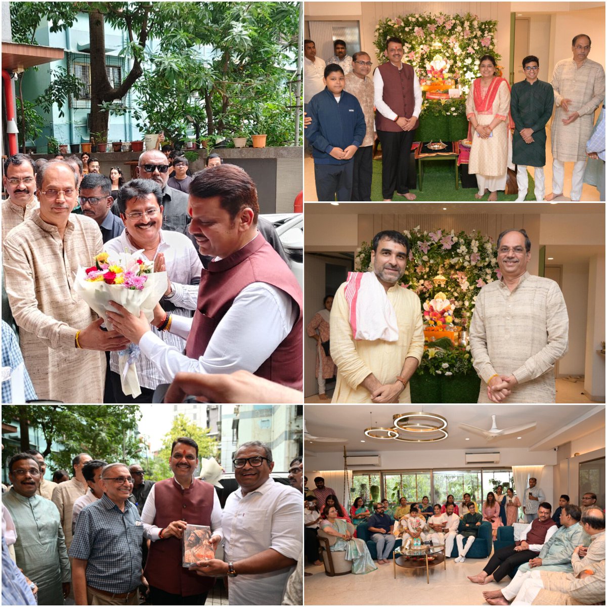 parag alavani (@parag_alavani) on Twitter photo गणपती बाप्पा मोरया 🙏🏻
मंगलमूर्ती मोरया 🙏
भाजपा राष्ट्रीय महामंत्री <a href="/TawdeVinod/">Vinod Tawde</a> जी यांच्या घरी महाराष्ट्राचे माननीय मुख्यमंत्री <a href="/Dev_Fadnavis/">Devendra Fadnavis</a> तसेच सुप्रसिद्ध अभिनेते पंकज त्रिपाठी यांची भेट.
#Ganeshotsav2025
#गणेशोत्सव२०२५ गणपती बाप्पा मोरया 🙏🏻
मंगलमूर्ती मोरया 🙏
भाजपा राष्ट्रीय महामंत्री <a href="/TawdeVinod/">Vinod Tawde</a> जी यांच्या घरी महाराष्ट्राचे माननीय मुख्यमंत्री <a href="/Dev_Fadnavis/">Devendra Fadnavis</a> तसेच सुप्रसिद्ध अभिनेते पंकज त्रिपाठी यांची भेट.
#Ganeshotsav2025
#गणेशोत्सव२०२५