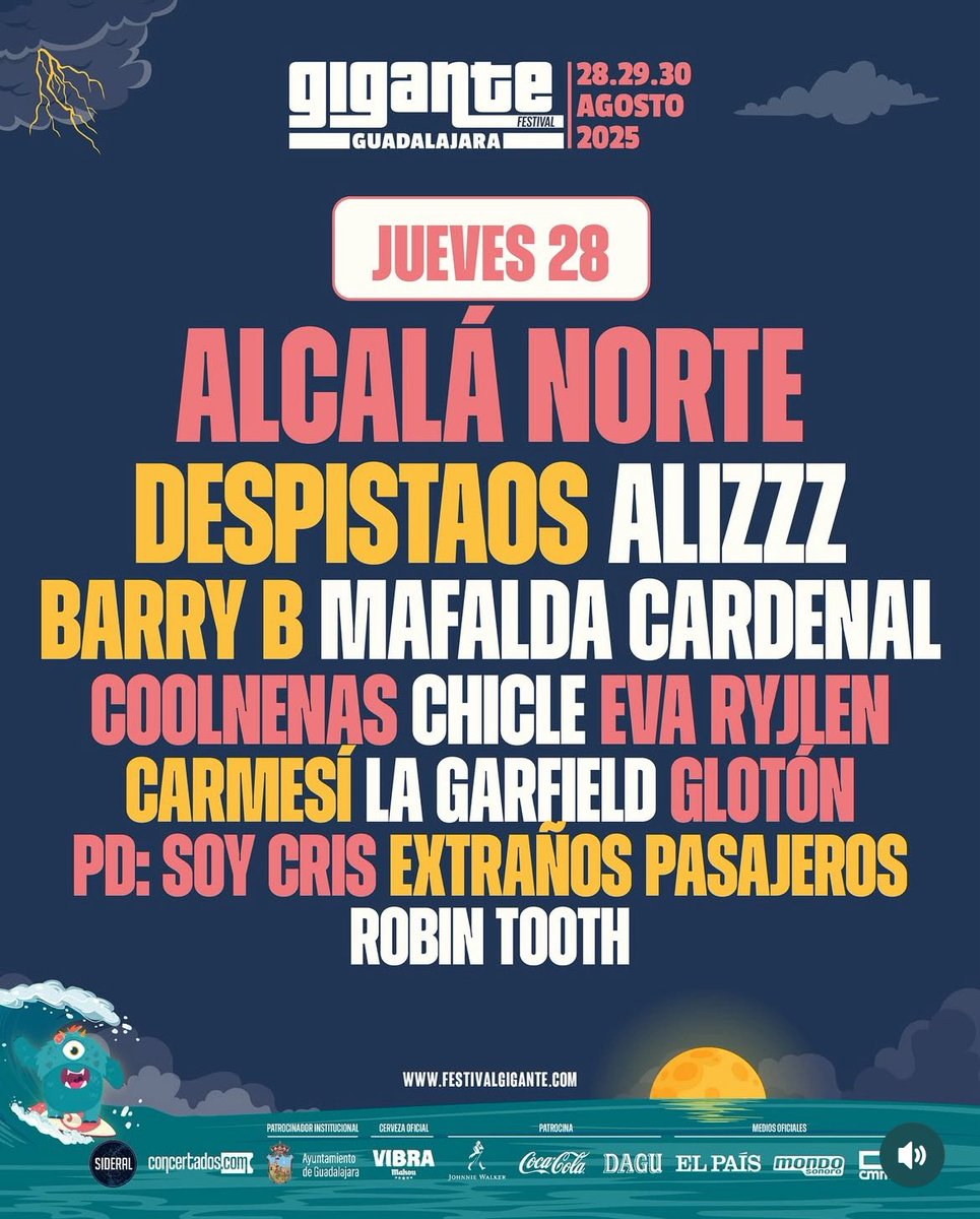 Despistaos (@despistaos) on Twitter photo ¡Esta noche nos vemos, Guadalajara! Muchas ganas de tocar en casa en el <a href="/FestivalGigante/">Festival Gigante</a> 🔥❤️ ¡Esta noche nos vemos, Guadalajara! Muchas ganas de tocar en casa en el <a href="/FestivalGigante/">Festival Gigante</a> 🔥❤️