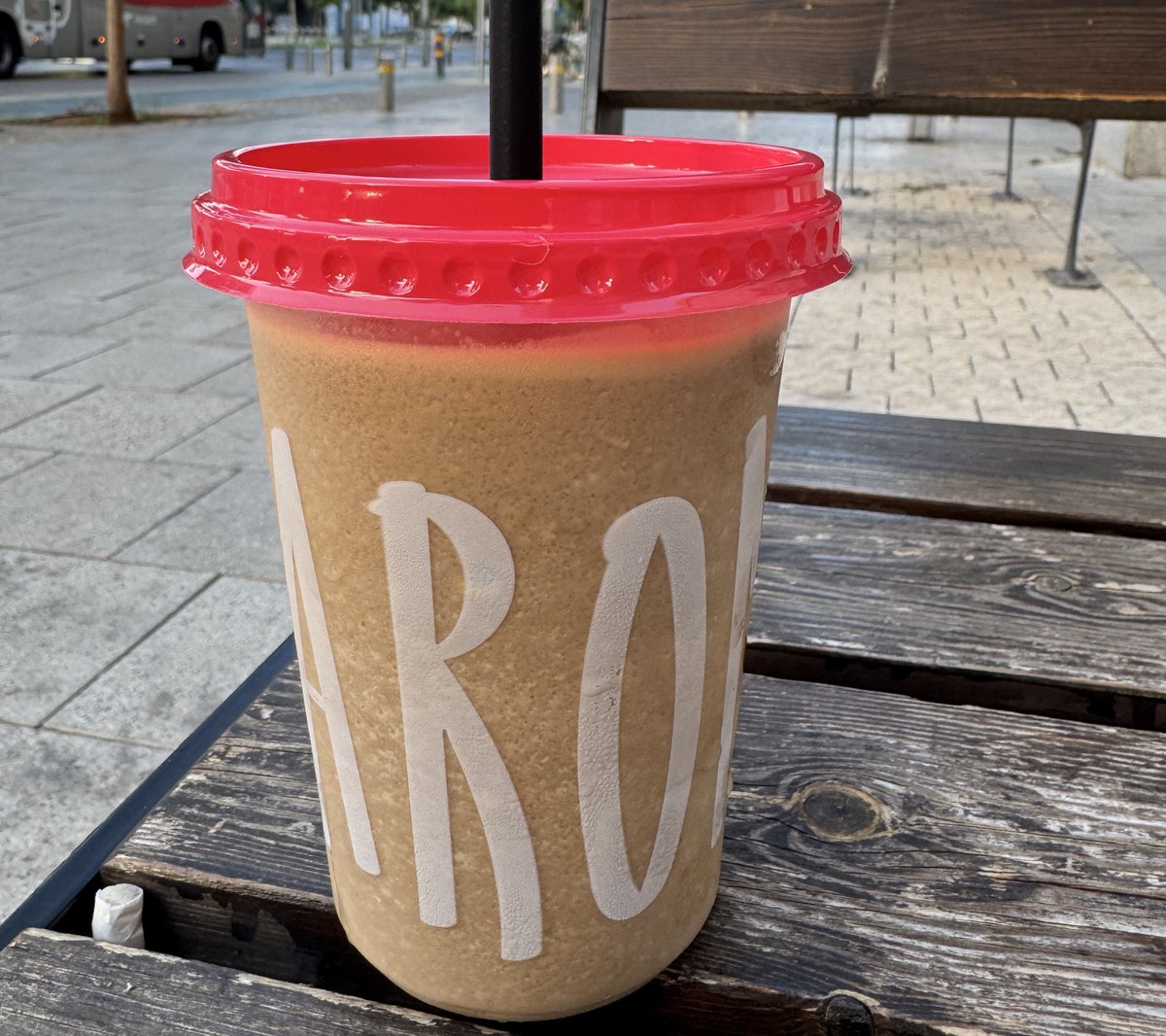 HORRIFYING: In apartheid Israel, Muslims are served slushies every time they order iced coffees.